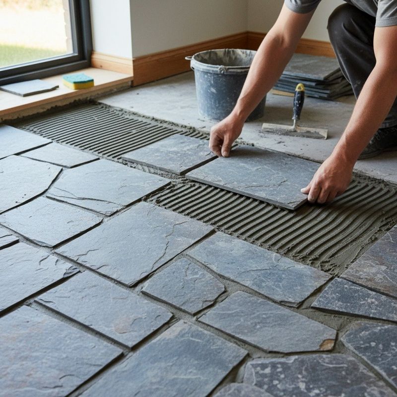 Stone Floor Installation Service