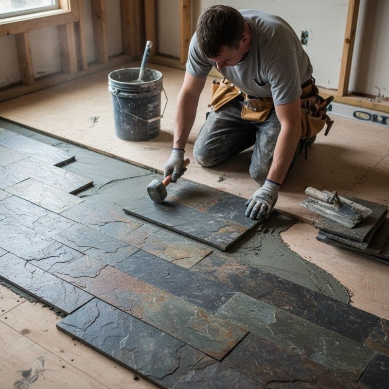 Slate Tile Replacement